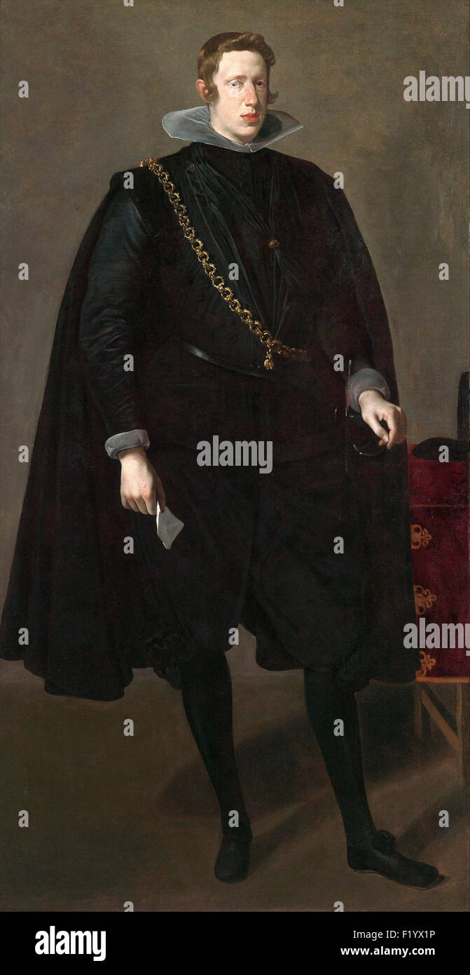 Diego Velázquez - Philip IV, King of Spain Stock Photo