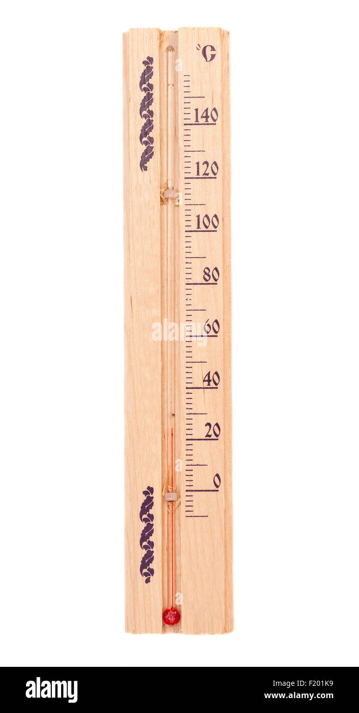 Wooden Thermometer Outside Temperature Stock Photo - Image of measurement,  cold: 140509134