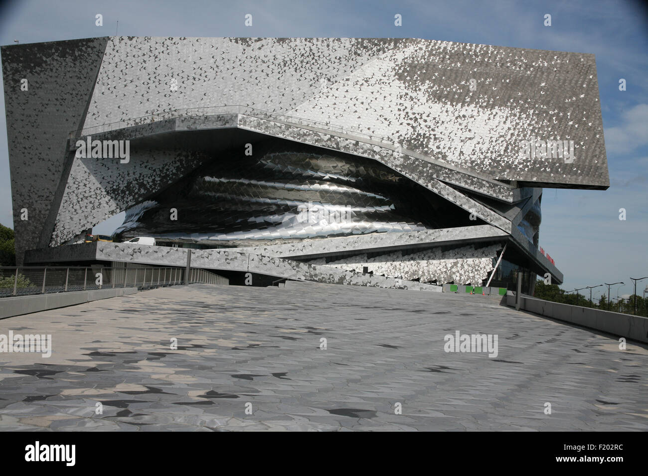 Philharmonie de Paris in France by Jean Nouvel Shades of gray 