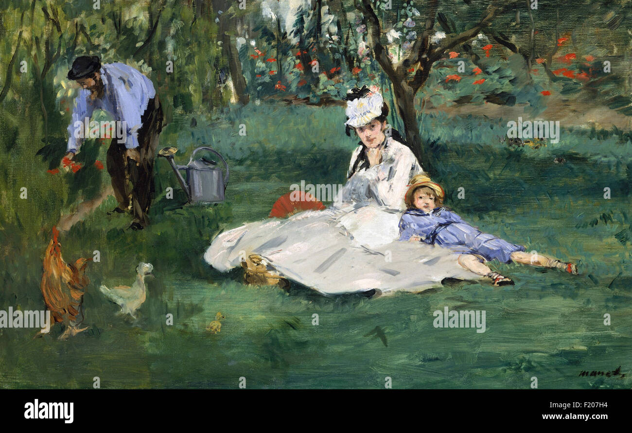 Édouard Manet Garden High Resolution Stock Photography and Images - Alamy