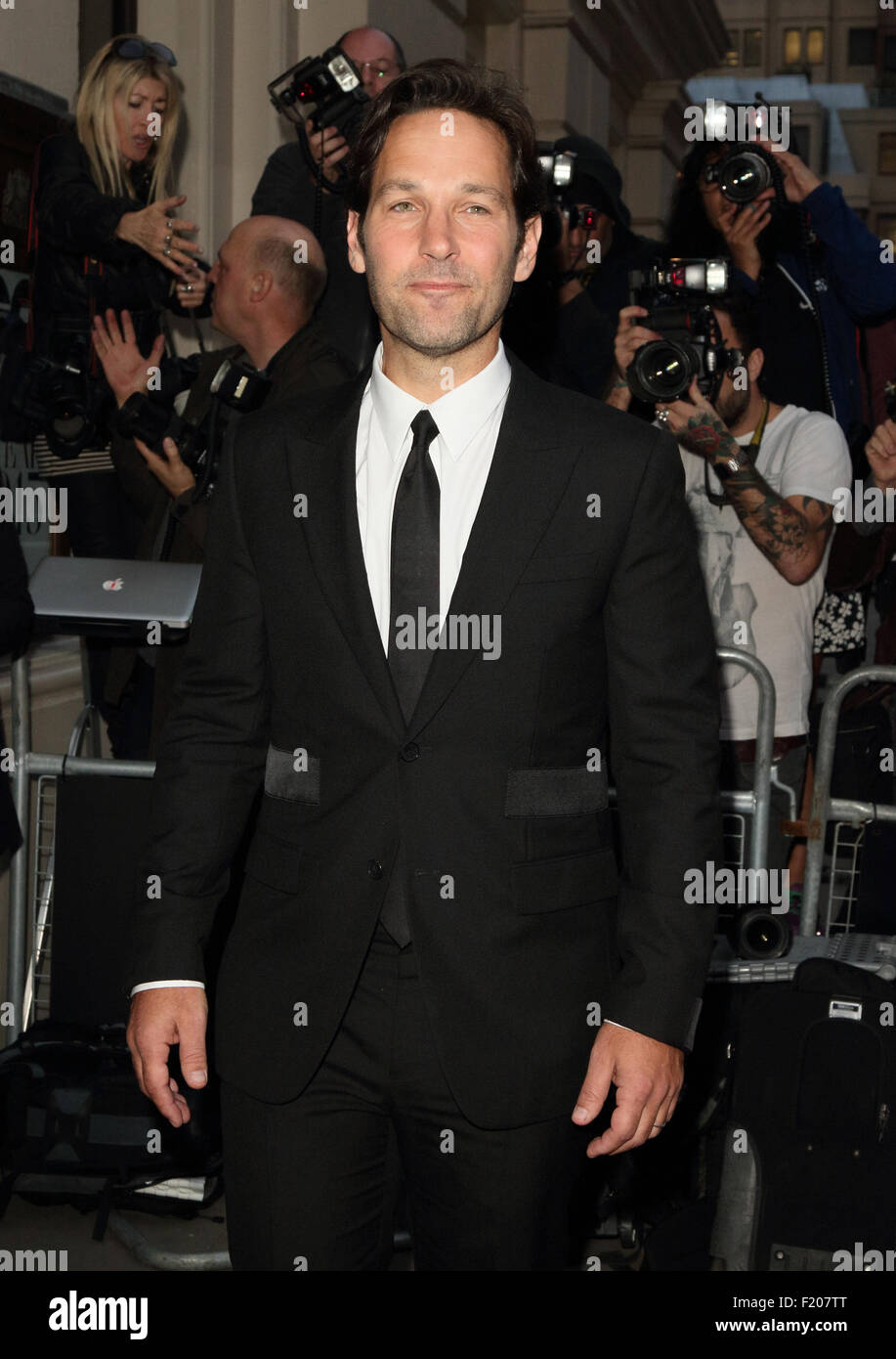 London, UK. 8th September, 2015. Paul Rudd at the GQ Men of the Year ...