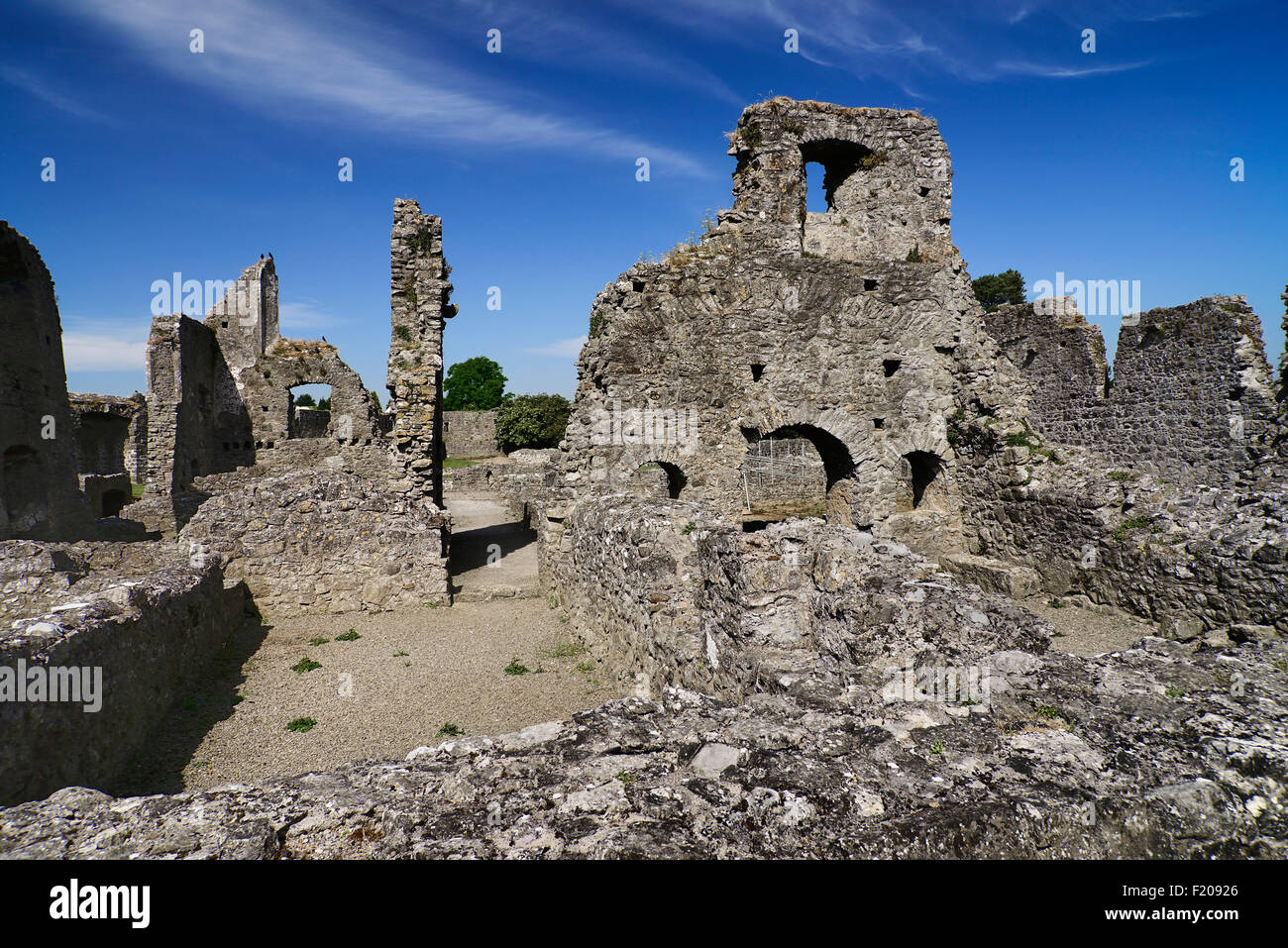 Ireland, County Kilkenny, Kells, The 12th Century Augustinian Priory. Stock Photo