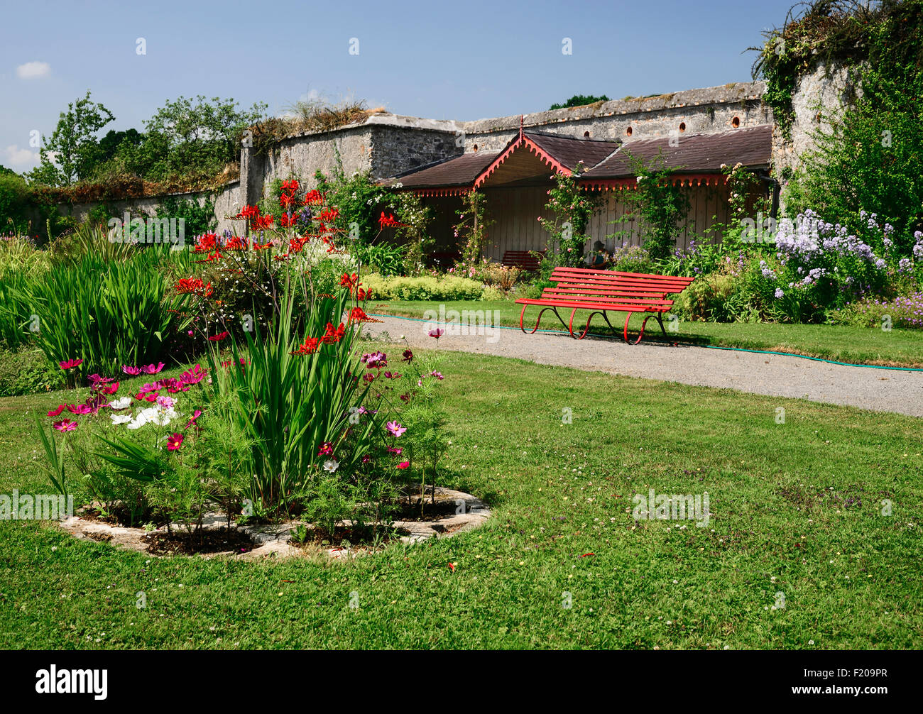 Ireland, County Westmeath, Castlepollard, Tullynally Castle Gardens