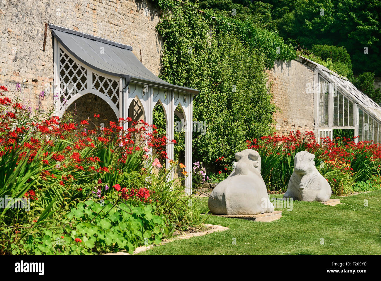 Ireland, County Westmeath, Castlepollard, Tullynally Castle Gardens