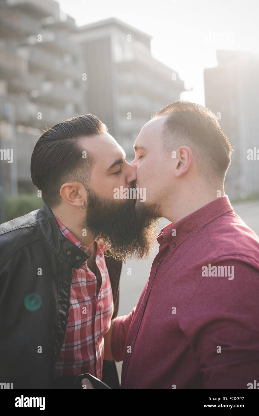 Red Head Man Kissing Stock Photos Red Head Man Kissing Stock