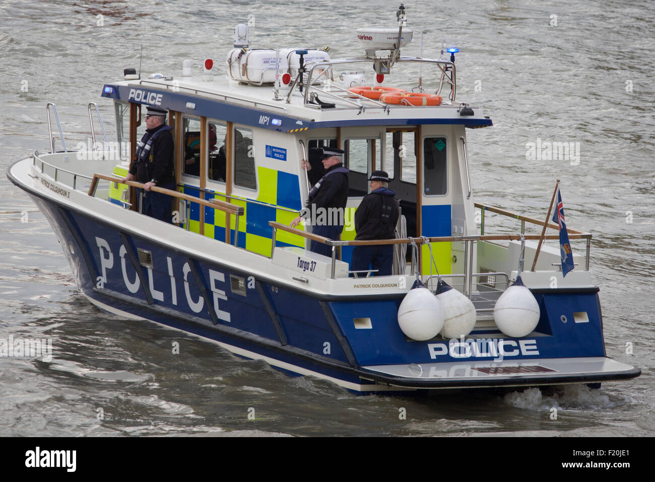 Met police boat patrol hires stock photography and images Alamy