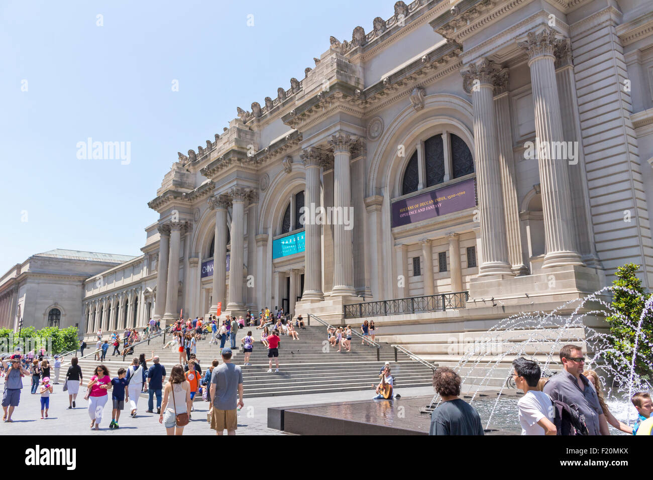 The Metropolitan Museum of Art, Manhattan, New York City. Stock Photo