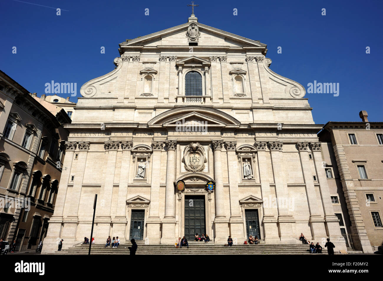 Italy, Rome, Chiesa del Gesù (church of Jesus) Stock Photo