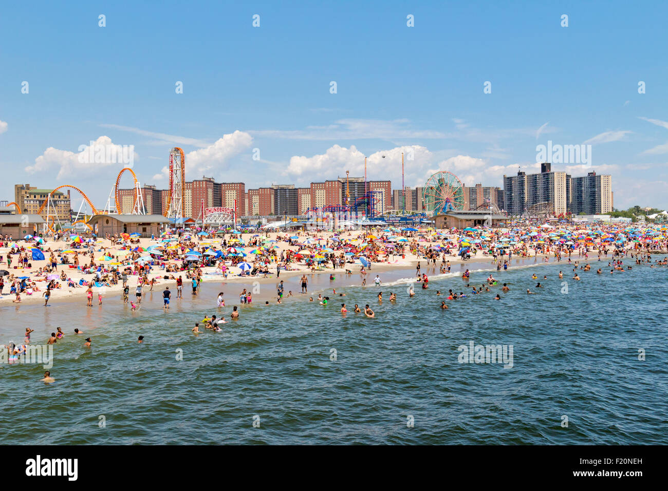 Coney Island Beach High Resolution Stock Photography and Images - Alamy