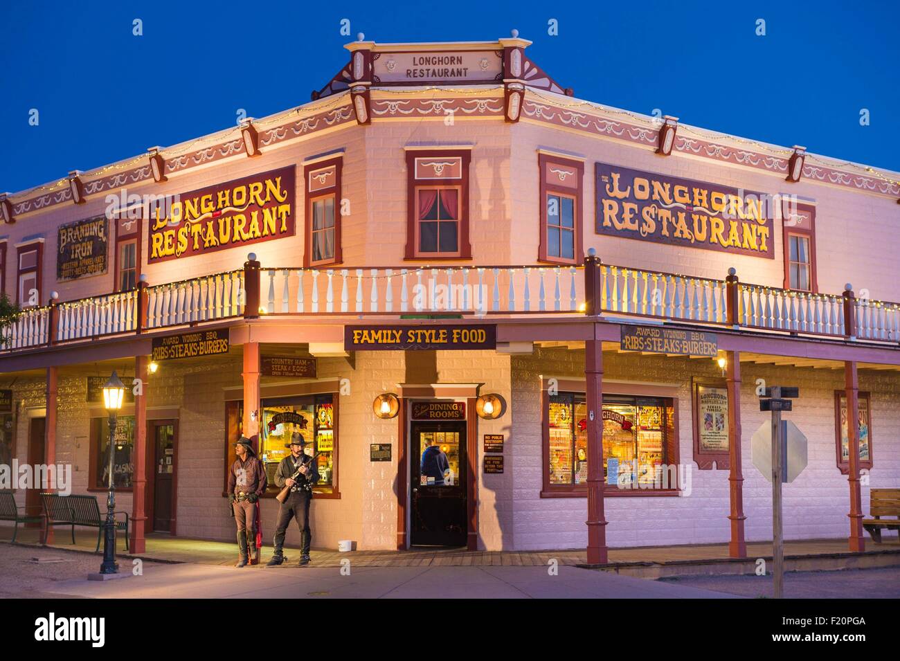 United States, Arizona, Tombstone, historic district, the Longhorn
