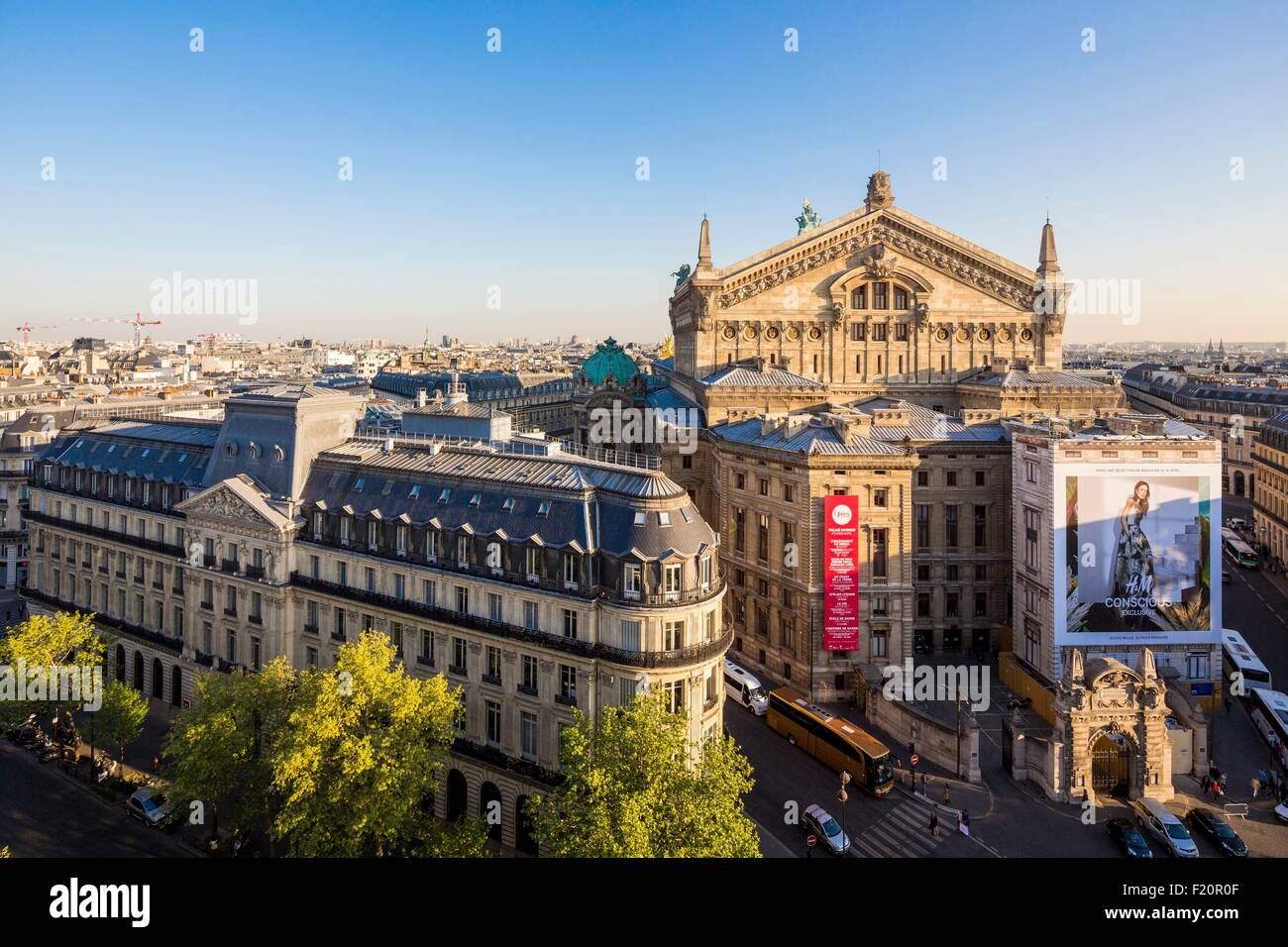 France, Paris, Opera Garnier Stock Photo