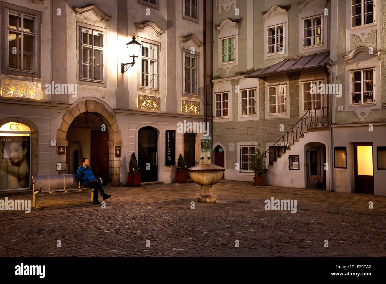 Austria, Upper Austria, Linz, Mozart's House Stock Photo Alamy