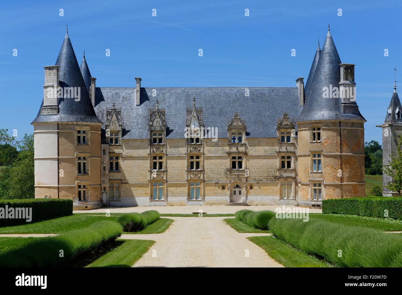 France, Vienne, Gencay, Chateau de la Roche, Maltese Order Museum Stock  Photo - Alamy