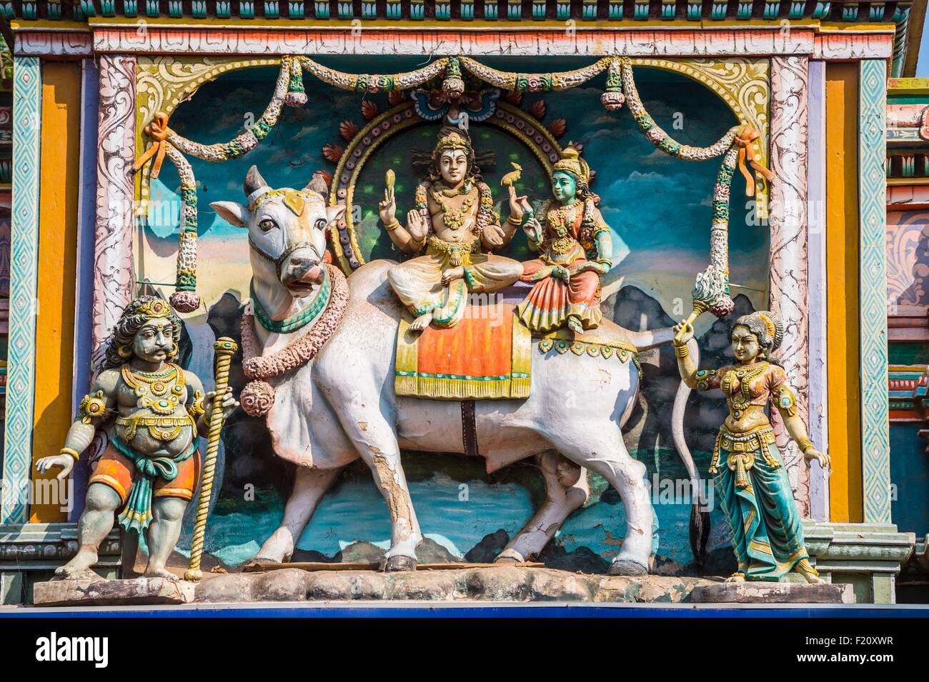 India, Tamil Nadu State, Madurai, The Dravidian Temple Of Sri Meenakshi ...