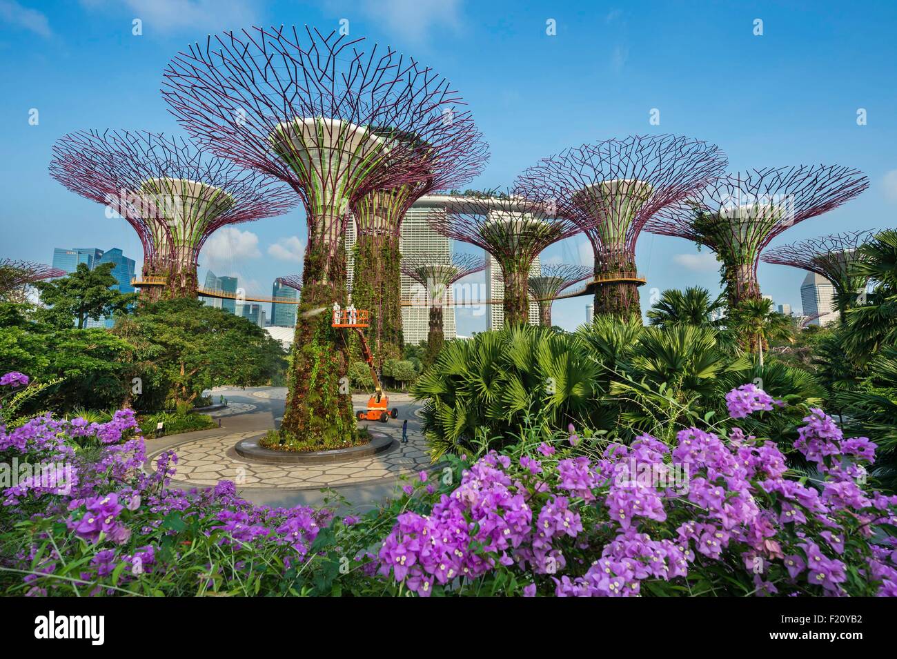 Singapore Marina Bay Garden Bay Hi res Stock Photography And Images Alamy