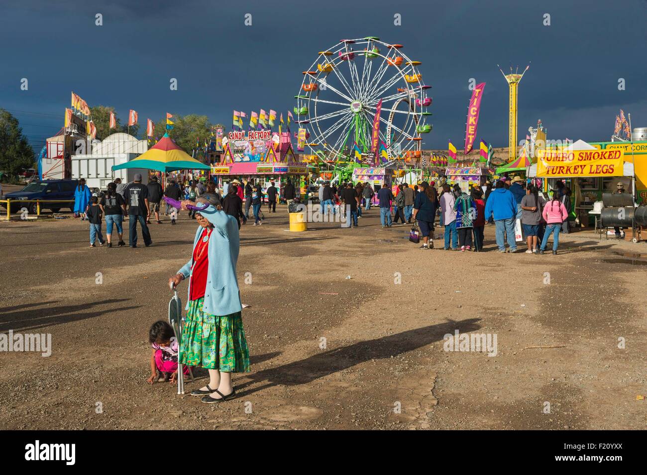 United States, Arizona, Window Rock, Festival Navajo Nation Fair