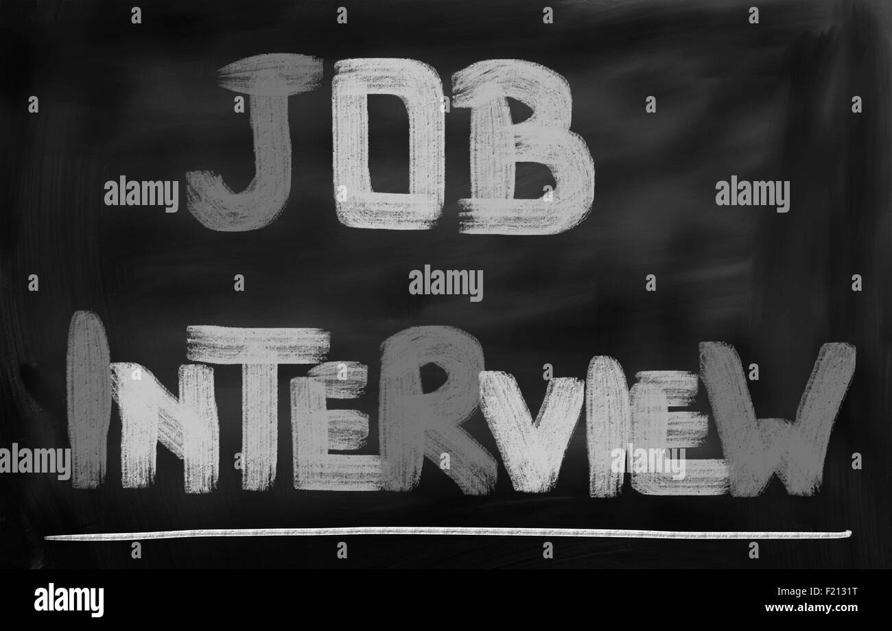Job Interview Concept Stock Photo Alamy