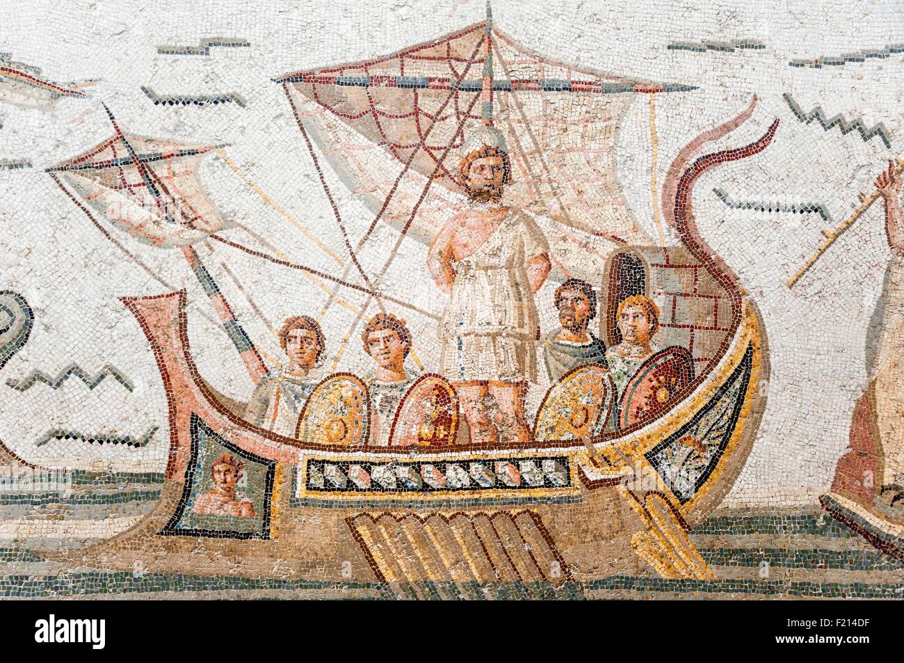 Tunisia Tunis National Museum Of Bardo Odissey Of Ulysse Stock Photo Alamy
