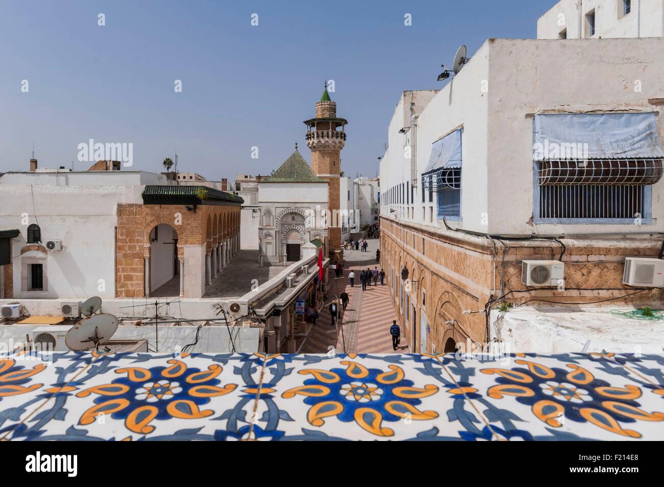 Tunisia, Tunis, medina listed as World Heritage by UNESCO Stock Photo