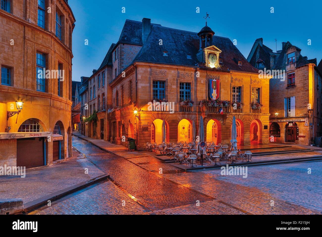 France, Dordogne, Dordogne Valley, Black Perigord, Sarlat la Caneda ...