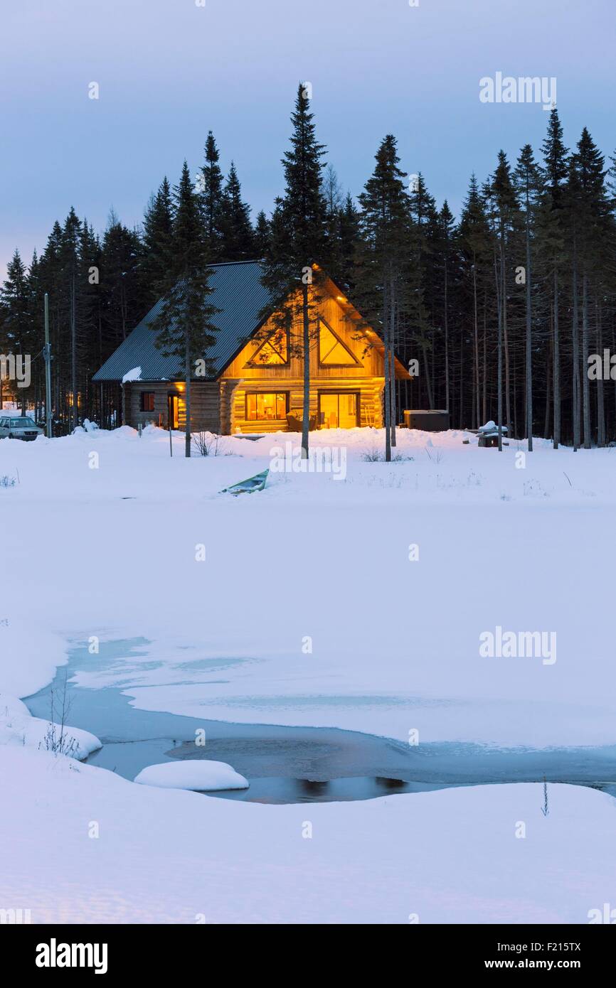 Canada, Quebec province, Sainte Christine d'Auvergne, the village of