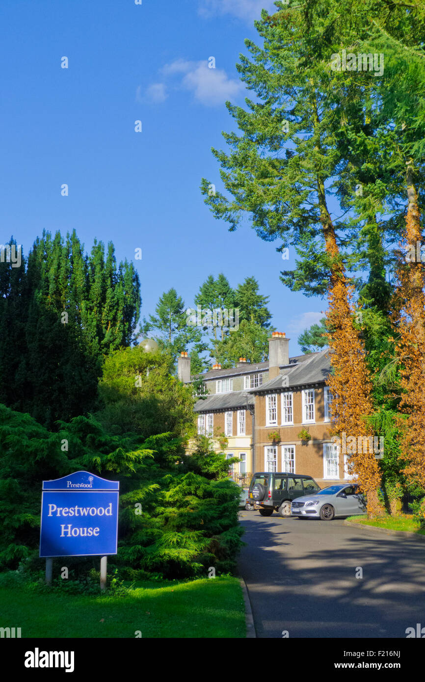 Prestwood Nursing Home ( formerly a Tuberculosis Sanatorium ), Prestwood, South Staffordshire, England, UK Stock Photo