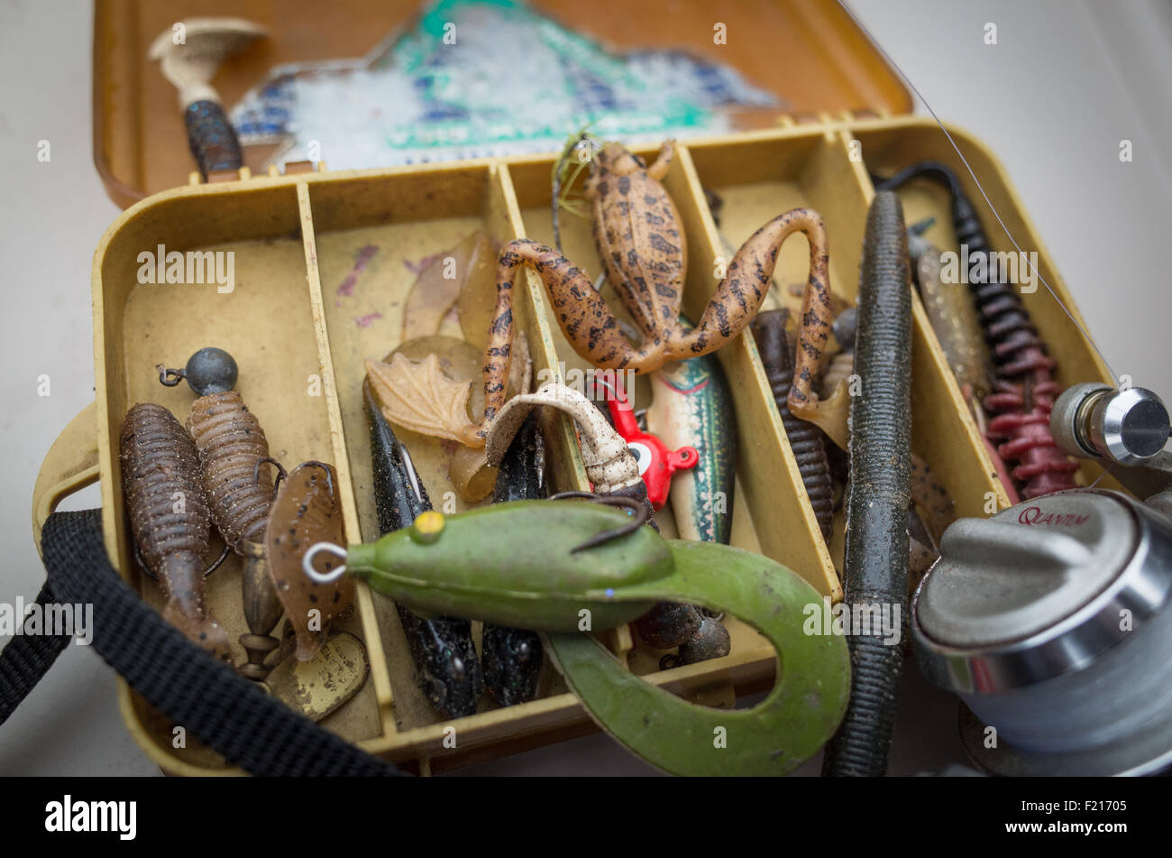 Tackle box hi-res stock photography and images - Alamy