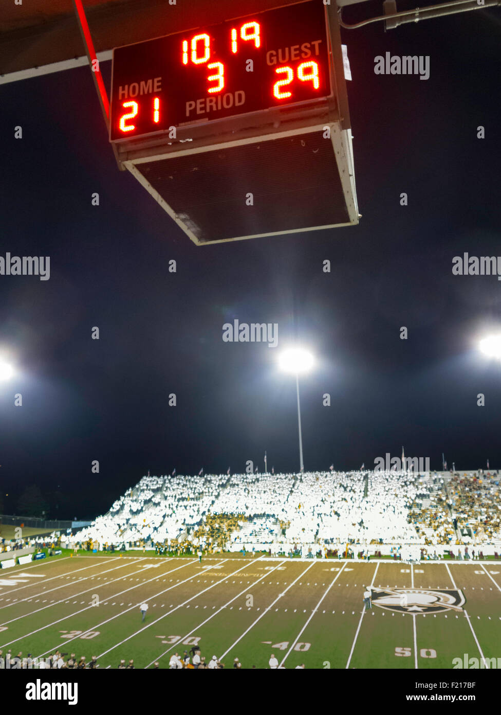 Michie Football Stadium, United States Military Academy at West Point, NY Stock Photo