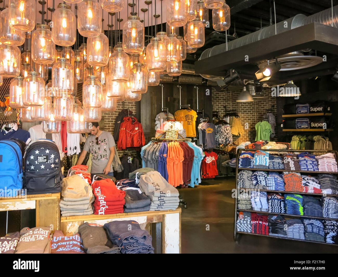 Superdry Store in the South Street Seaport, NYC, USA Stock Photo - Alamy