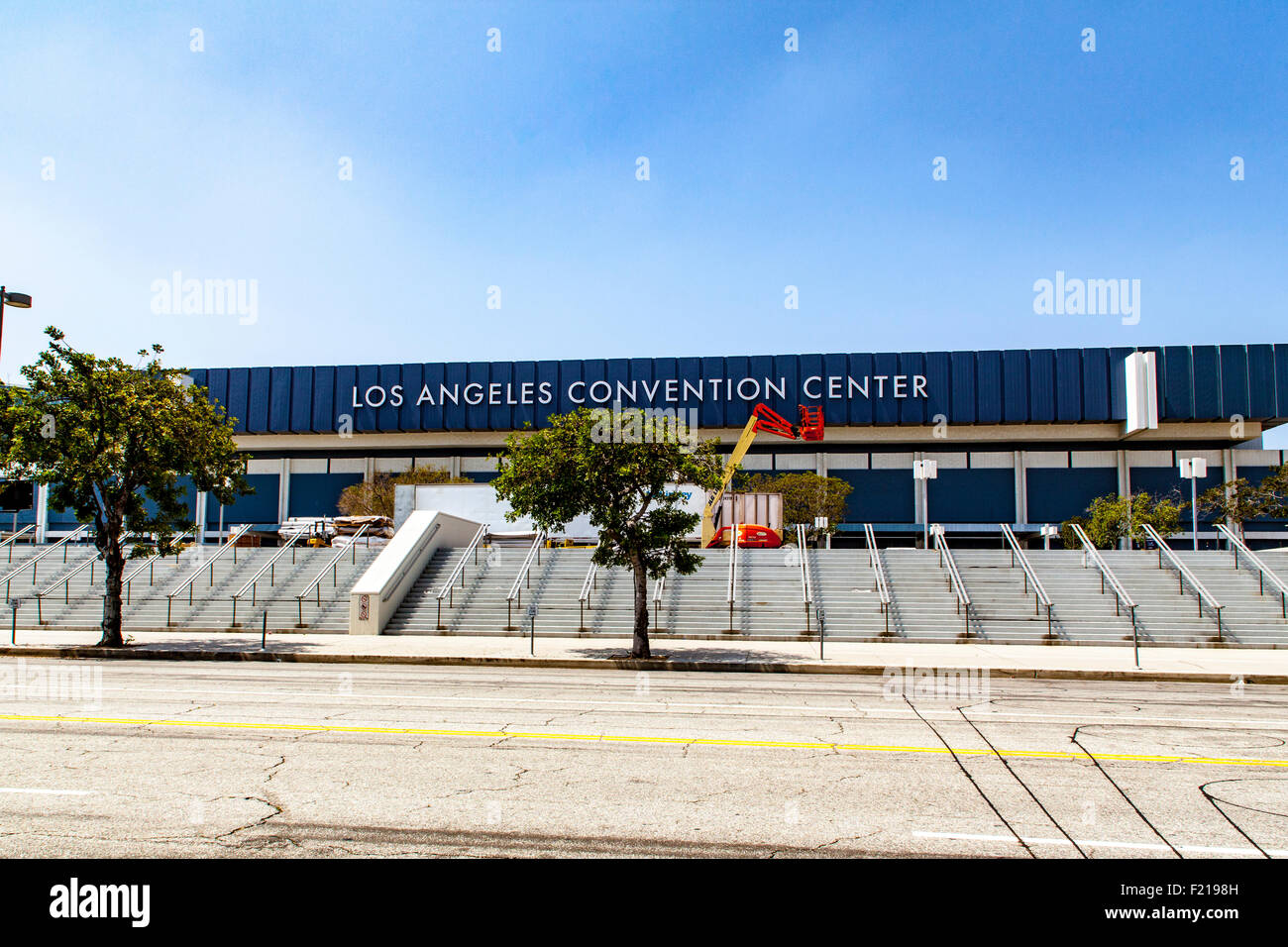 The Los Angeles Convention Center Stock Photo