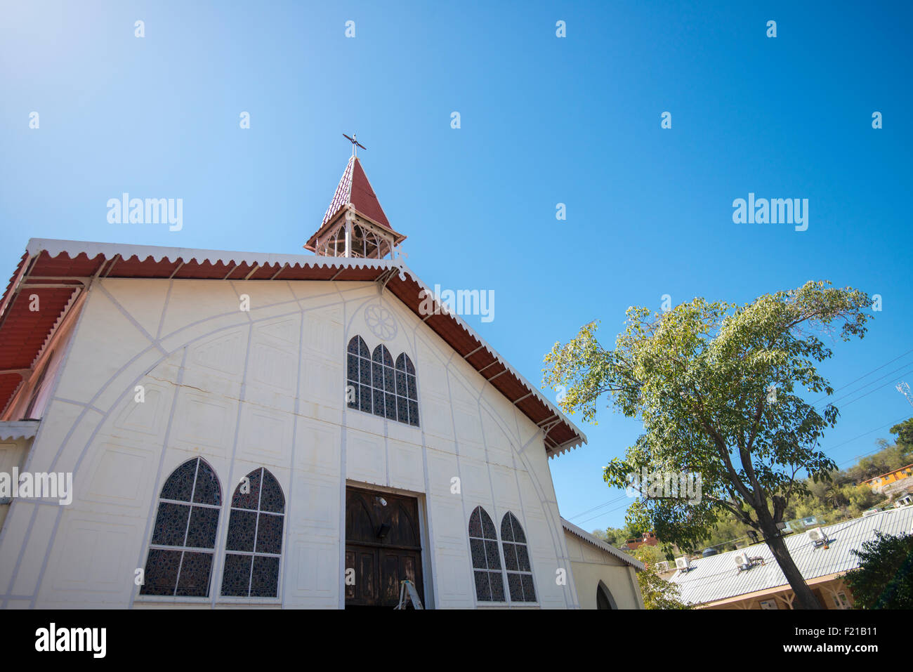 Mexico, Santa Rosalia. Gustave Eiffel Church Stock Photo Alamy