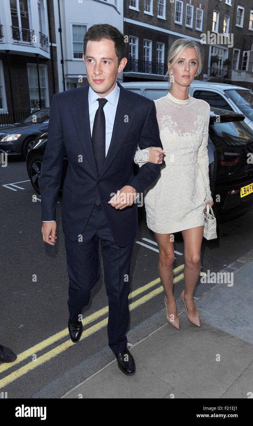 Guests arrive for Nicky Hilton's pre wedding party at Spencer House in ...