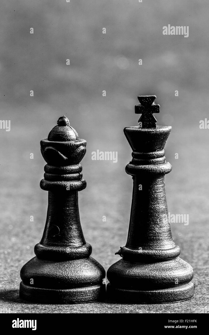 black chess Stock Photo