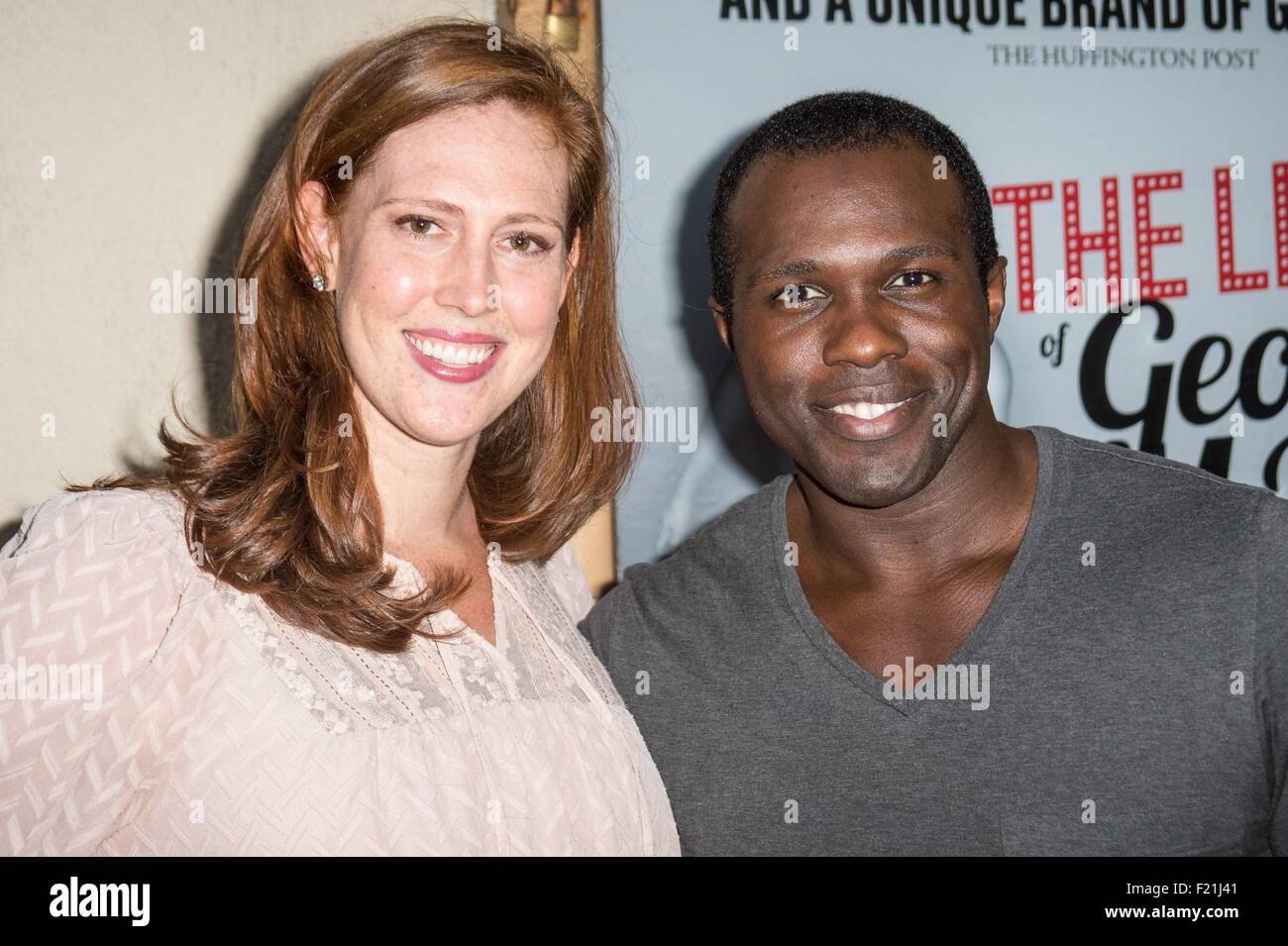 New York, NY, USA. 9th Sep, 2015. Cathryn Stringer, Joshua Henry at ...