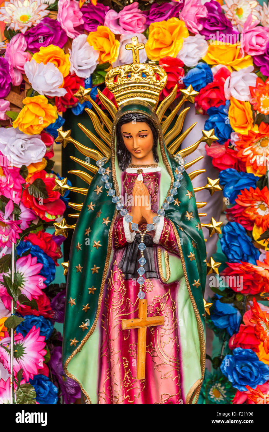 Religious gift Basilica de Nuestra Señora de Guadalupe Mexico City Federal District DF North America Stock Photo