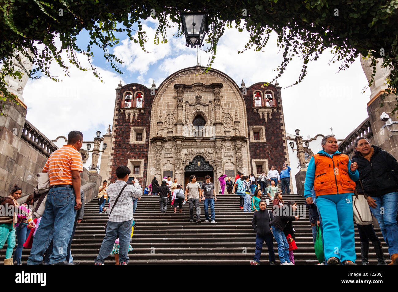 Old Parroquia de Indios capilla del Cerrito Basilica de Nuestra Señora de Guadalupe Mexico City Federal District DF Stock Photo