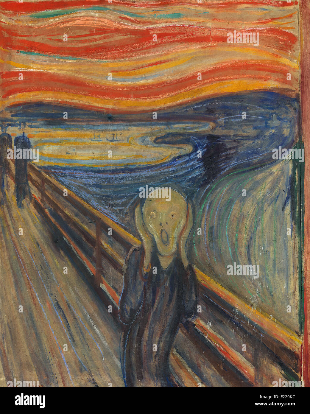 Edvard Munch - The Scream Stock Photo
