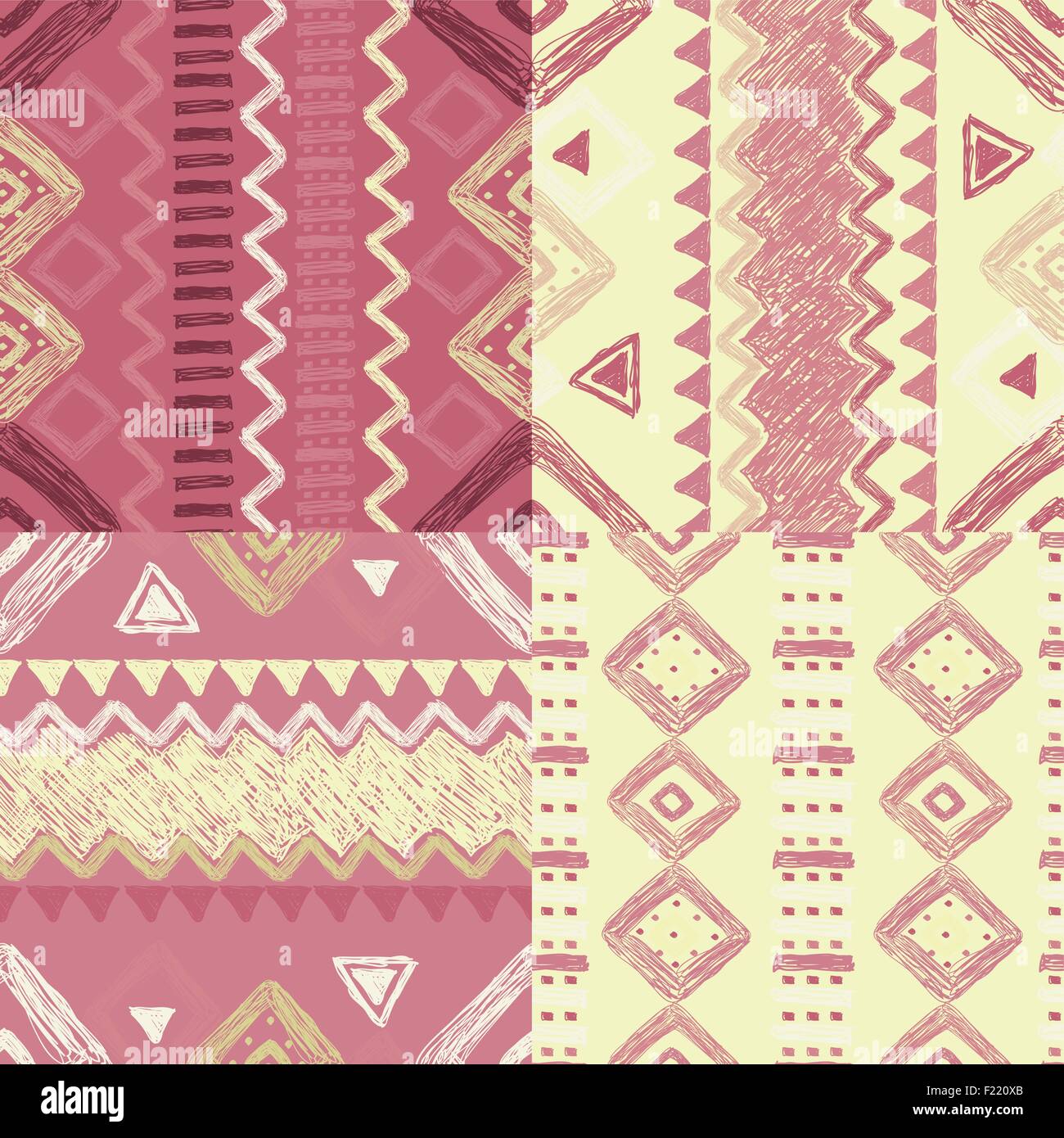A closer look at Hand Drawn Geometric Patterns