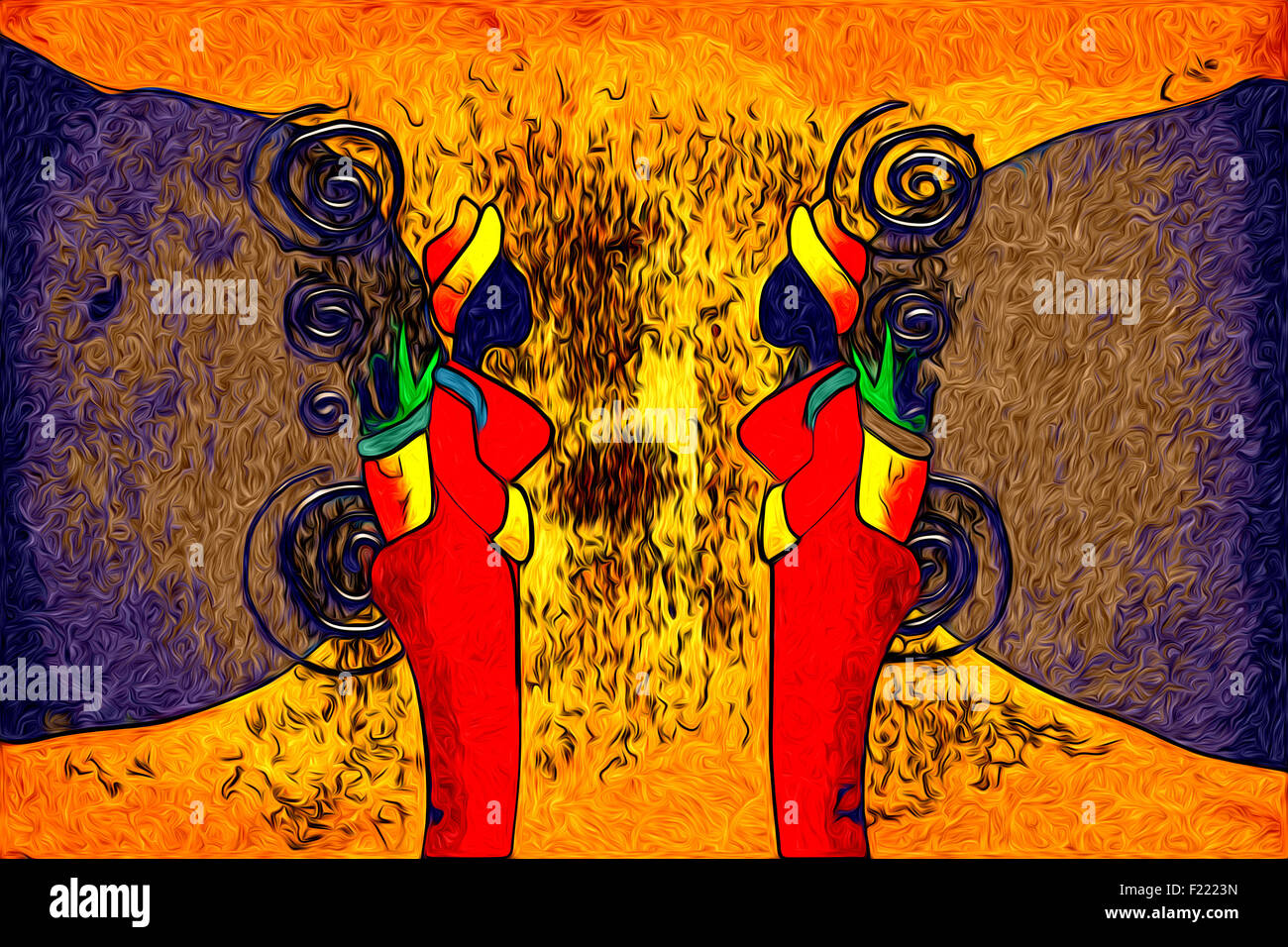 Zulu art hi-res stock photography and images - Alamy