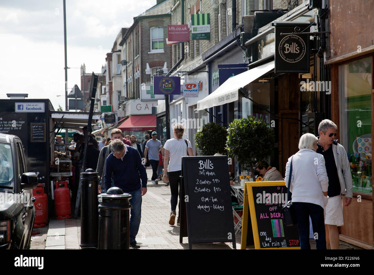 Northcote Rd in Battersea London SW11 UK Stock Photo Alamy