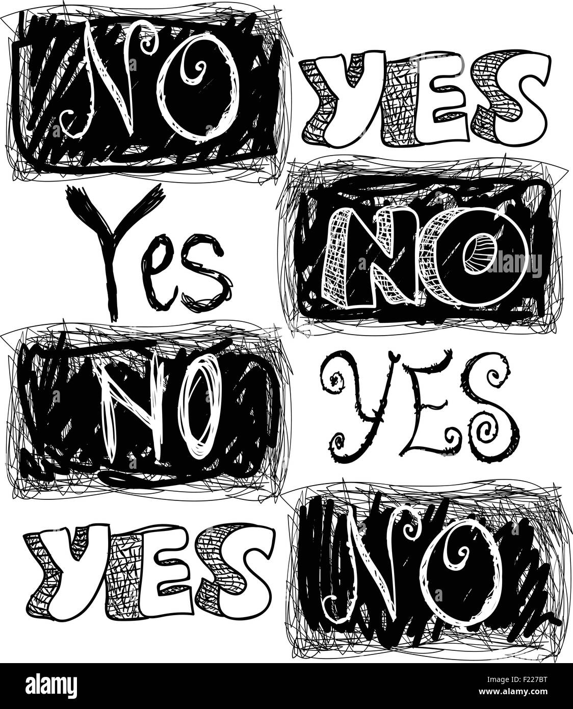 Negative words Black and White Stock Photos & Images Alamy