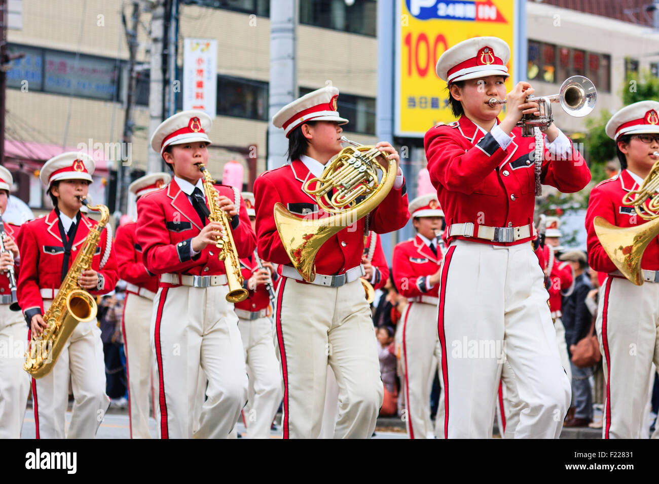 Military style marching band hires stock photography and images Alamy