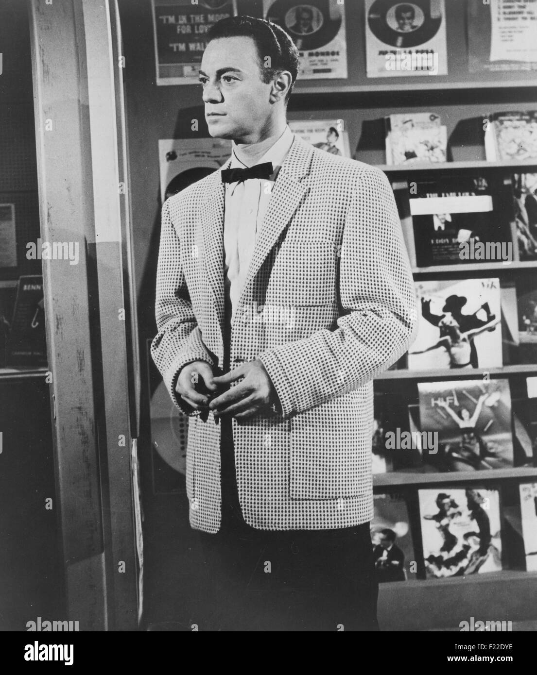 Alan Freed 1921 1965 Us Disc Jockey About 1956 Stock Photo Alamy