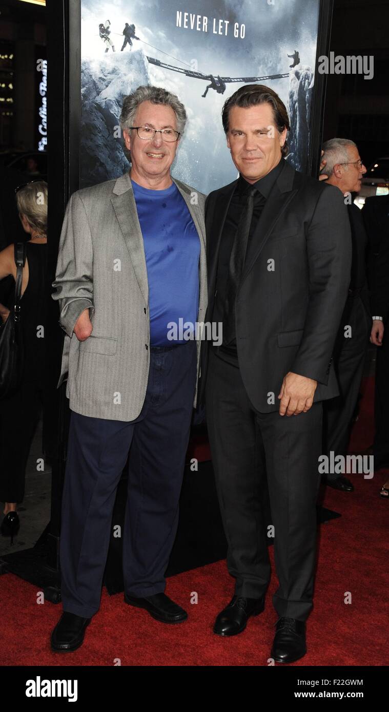 Los Angeles, California, USA. 9th Sep, 2015. Beck Weathers, Josh Brolin