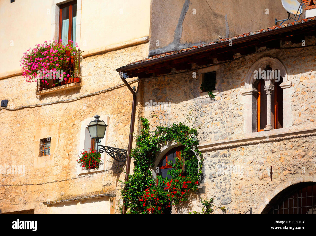Fontecchio, Italy Stock Photo Alamy