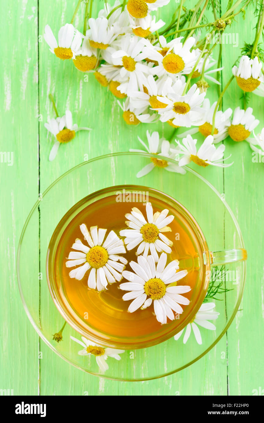 Chamomile Top View High Resolution Stock Photography and Images - Alamy