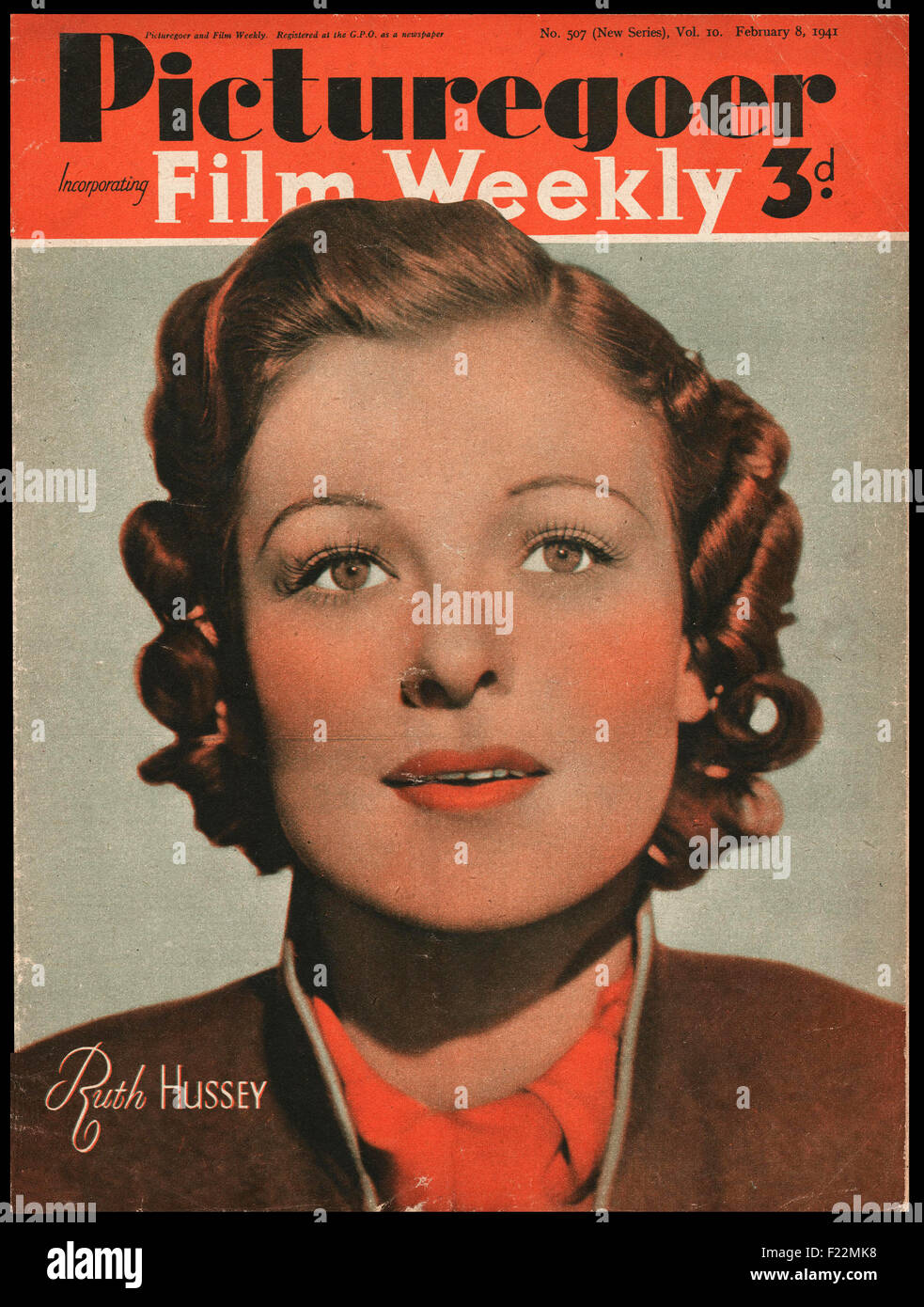 1941 Picturegoer magazine Ruth Hussey Stock Photo