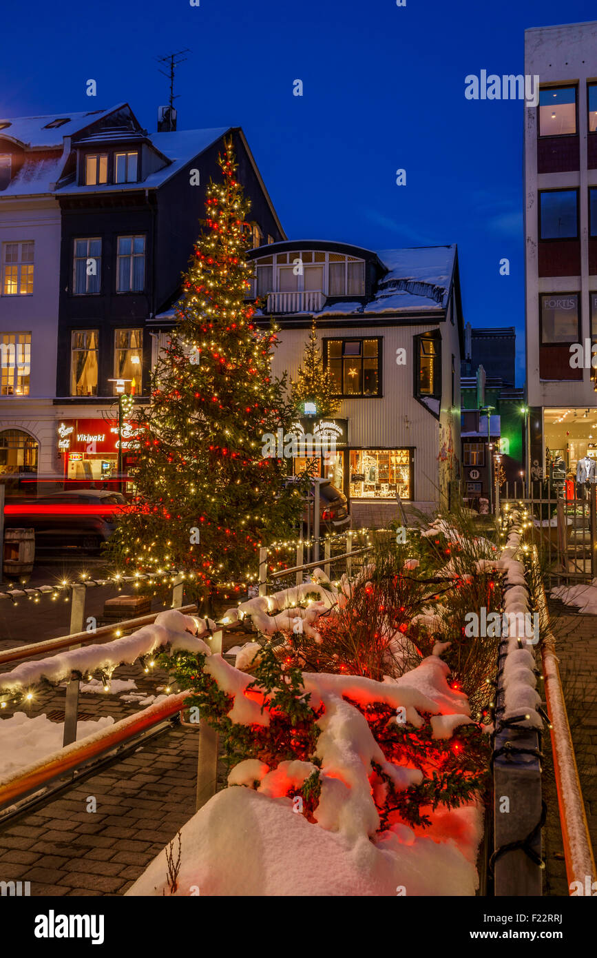 Christmas decorations reykjavik hires stock photography and images Alamy