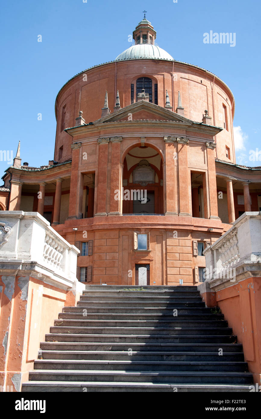 Sanctuary of the Madonna di San Luca, Bologna Emilia-Romagna Italy Stock Photo