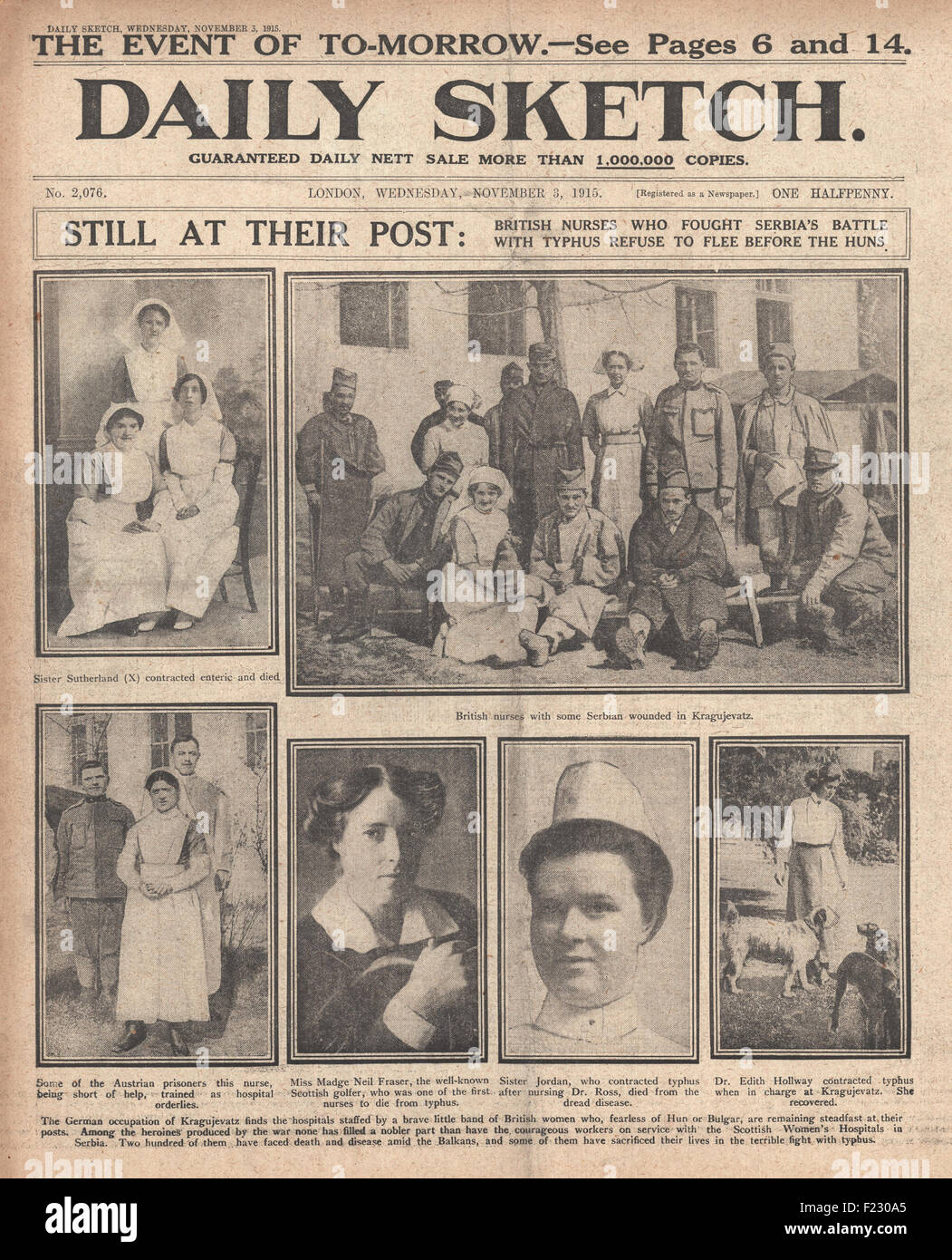 Nurses world war 1 hi-res stock photography and images - Alamy